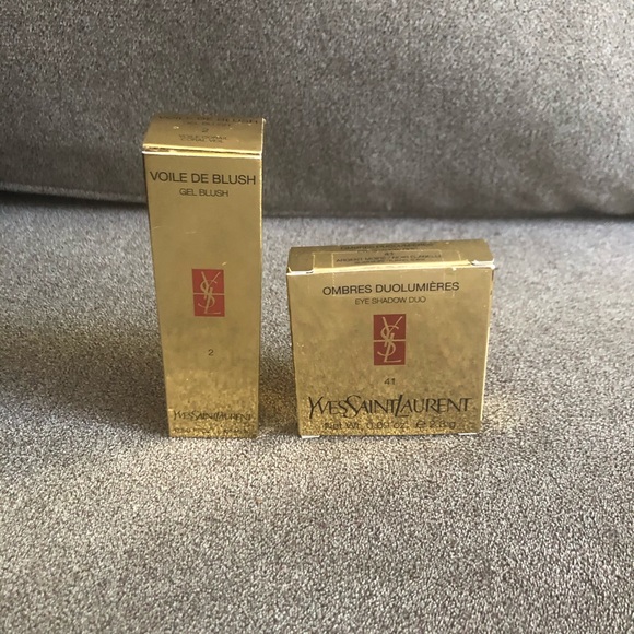 Yves Saint Laurent Other - Brand new Ysl eyeshadow duo and gel blush